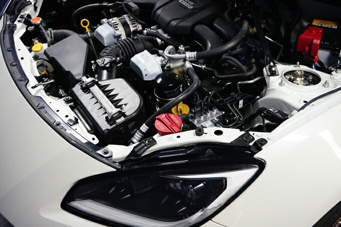 SUBARU BRZ【Type:ZD8】TOYOTA GR86 【Type:ZN8】Aluminum window washer tank cap cover 1pcs【for RHD&LHD】