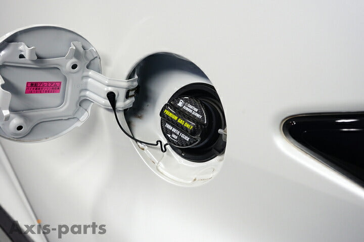 TOYOTA GR YARIS【Type:SERIES 10】Drycarbon Fuel cap cover supports high-octane only.1pcs/st774【for RHD&LHD】