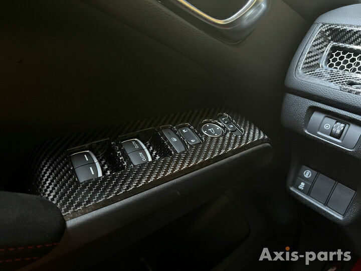 HONDA CIVIC/CIVIC Type R 【Type:FL】Drycarbon Switch panel cover 4pcs /st770usa【for LHD】