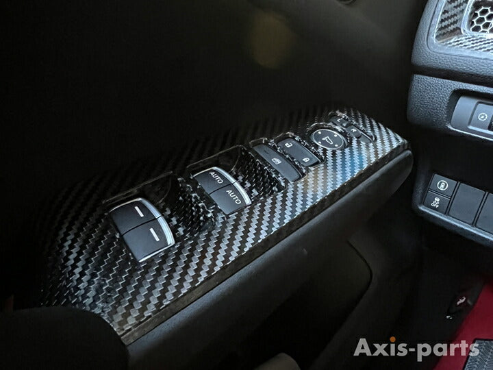 HONDA CIVIC/CIVIC Type R 【Type:FL】Drycarbon Switch panel cover 4pcs /st770usa【for LHD】
