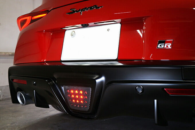 TOYOTA SUPRA 【Type:DB#2】Drycarbon rear fog light cover 1pcs/ st539th【for RHD&LHD】