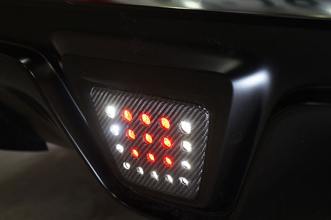 TOYOTA SUPRA 【Type:DB#2】Drycarbon rear fog light cover 1pcs/ st539th【for RHD&LHD】