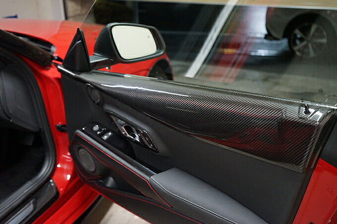 TOYOTA SUPRA 【Type:DB#2】Drycarbon door trim cover 2pcs/st540【for RHD&LHD】