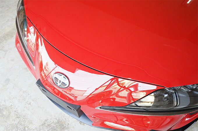 TOYOTA SUPRA 【Type:DB#2】Drycarbon headlight eyeline 2pcs/st573【for RHD&LHD】