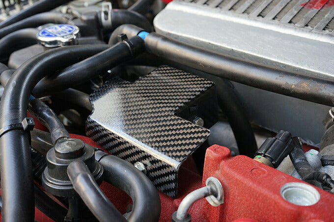 SUBARU WRX STI/S4【Type:VA(D type and after)】Drycarbon Boost solenoid cover 1pcs/st595【for RHD&LHD】