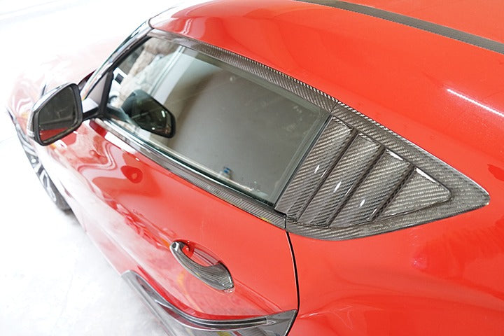 TOYOTA SUPRA【Type:DB#2】Drycarbon window / door molding covers 6pcs/st597【for RHD&LHD】