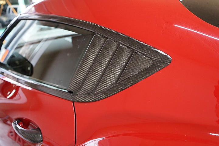 TOYOTA SUPRA【Type:DB#2】Drycarbon window / door molding covers 6pcs/st597【for RHD&LHD】