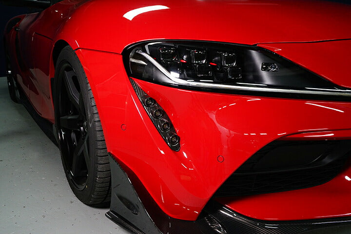TOYOTA SUPRA 【Type:DB#2】Drycarbon fog light cover 2pcs/st598【for RHD&LHD】