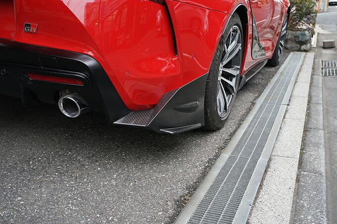 TOYOTA SUPRA 【Type:DB#2】Drycarbon rear bumper side cover 2pcs/st609th【for RHD&LHD】