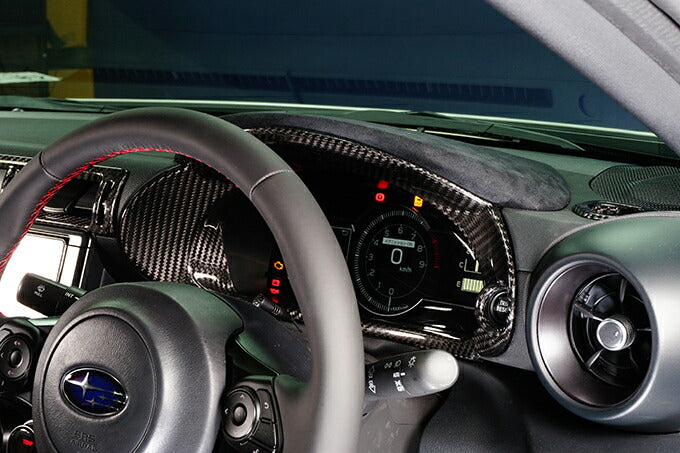 SUBARU BRZ【Type:ZD8】TOYOTA GR86 【Type:ZN8】Drycarbon meter inner hood cover /st615【for RHD&LHD】