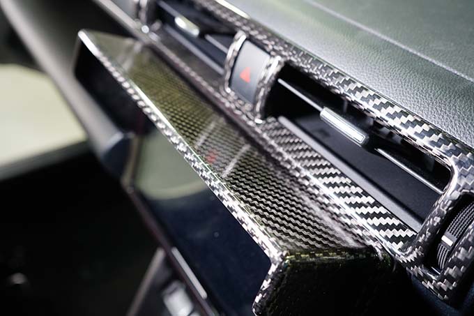 SUBARU BRZ【Type:ZD8】TOYOTA GR86 【Type:ZN8】Drycarbon monitor visor/st618gai【for RHD】