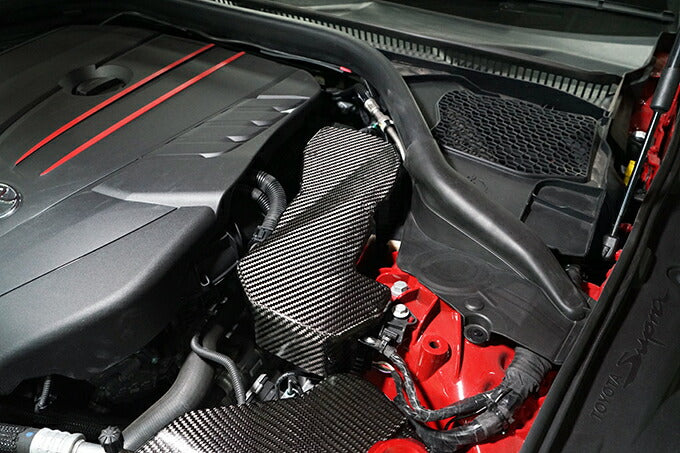 TOYOTA SUPRA 【Type:DB#2】Drycarbon ECU cover 1pcs/st636【for RHD&LHD】