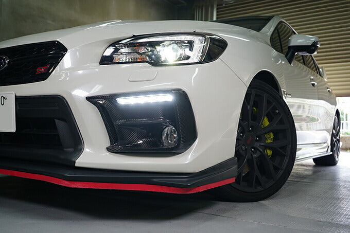SUBARU WRX STI/S4【Type:VA(D type and after)】Drycarbon Fog Light Covers(Specification with fog lamps) 2pcs /st650【for RHD&LHD】