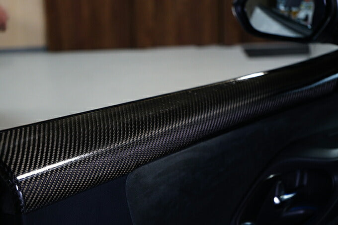 TOYOTA GR YARIS【Type:SERIES 10】Drycarbon door inner trim cover 2pcs/st661【for RHD&LHD】