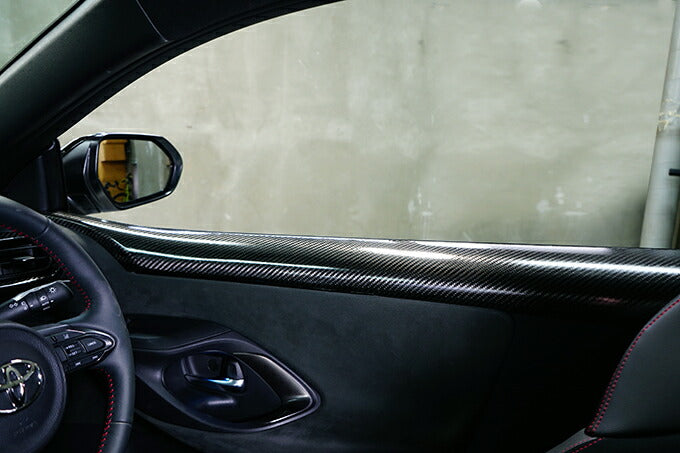 TOYOTA GR YARIS【Type:SERIES 10】Drycarbon door inner trim cover 2pcs/st661【for RHD&LHD】
