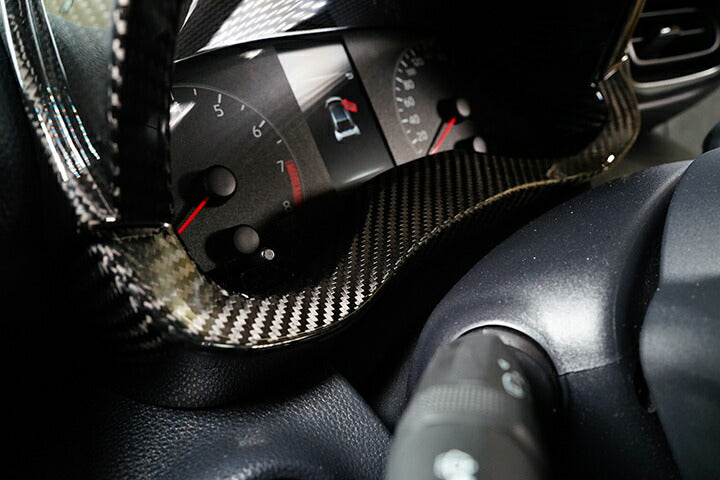 TOYOTA GR YARIS【Type:SERIES 10】Drycarbon meter hood cover 2pcs/st664-665【for RHD】