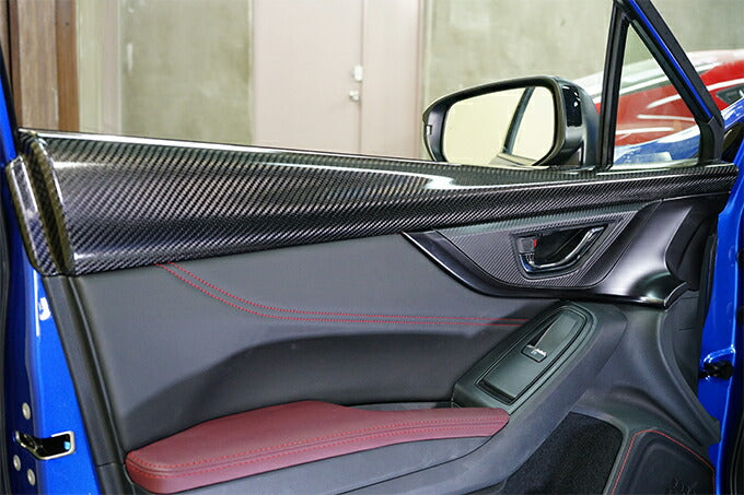 SUBARU WRX S4【Type:VB】Drycarbon front inner door trim cover 2pcs/st671th【for RHD&LHD】