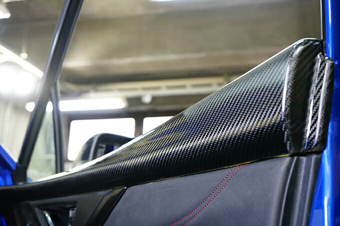 SUBARU WRX S4【Type:VB】Drycarbon front inner door trim cover 2pcs/st671th【for RHD&LHD】