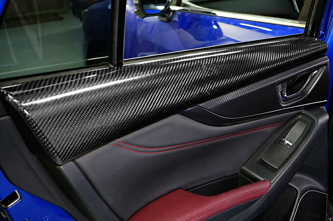SUBARU WRX S4【Type:VB】Drycarbon rear inner door trim cover 2pcs/st672th【for RHD&LHD】