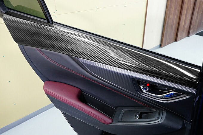 SUBARU WRX S4【Type:VB】Drycarbon rear inner door trim cover 2pcs/st672th【for RHD&LHD】