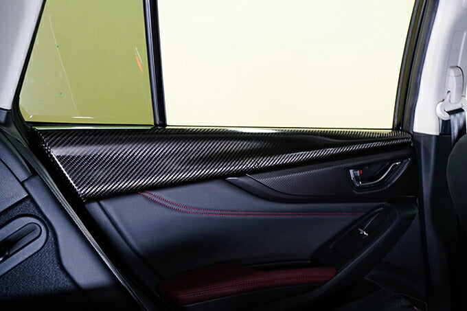 SUBARU WRX S4【Type:VB】Drycarbon rear inner door trim cover 2pcs/st672th【for RHD&LHD】