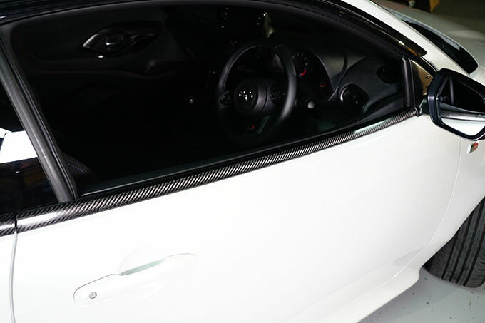TOYOTA GR YARIS【Type:SERIES 10】Drycarbon door mole cover 4pcs/st688【for RHD&LHD】