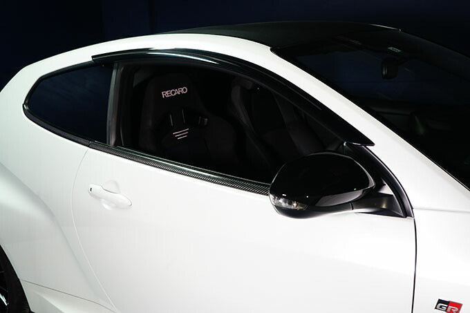 TOYOTA GR YARIS【Type:SERIES 10】Drycarbon door mole cover 4pcs/st688【for RHD&LHD】