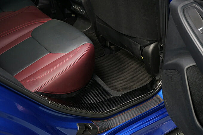 SUBARU WRX S4【Type:VB】Drycarbon rear scuff plate cover 2pcs / st689【for RHD&LHD】