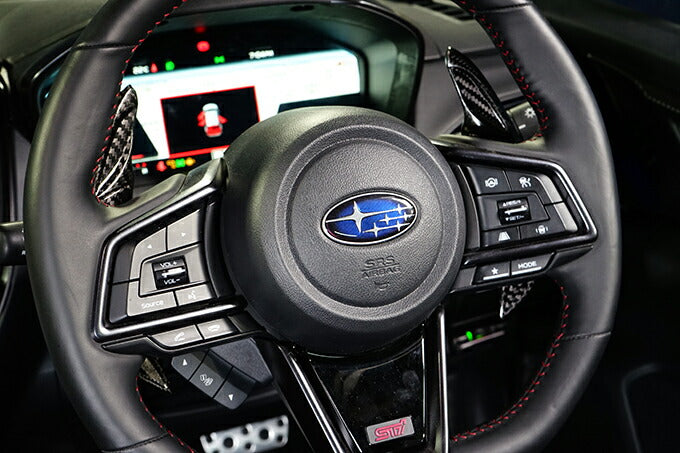 SUBARU WRX S4【Type:VB】Drycarbon paddle shift cover (Full carbon type) 2pcs/st694【for RHD&LHD】