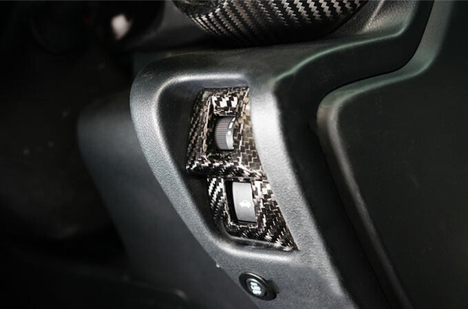 SUBARU BRZ【Type:ZD8】TOYOTA GR86 【Type:ZN8】Drycarbon front switch panel/st716【for RHD&LHD】
