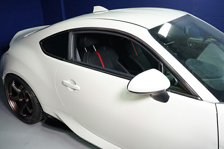 SUBARU BRZ【Type:ZD8】TOYOTA GR86 【Type:ZN8】Drycarbon door molding cover 6pcs /st723【for RHD&LHD】