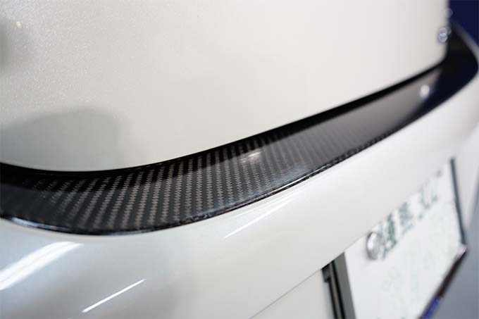 SUBARU BRZ【Type:ZD8】TOYOTA GR86 【Type:ZN8】Drycarbon rear door step guard/st724【for RHD&LHD】