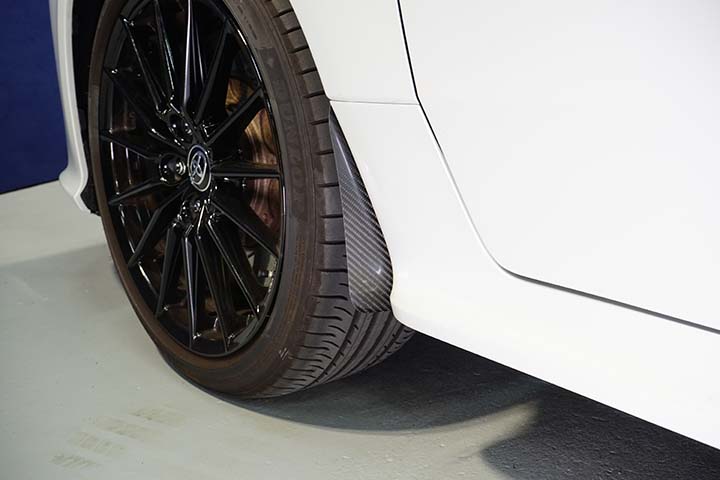TOYOTA GR YARIS【Type:SERIES 10】Drycarbon front mad guard 2pcs/st739【for RHD&LHD】