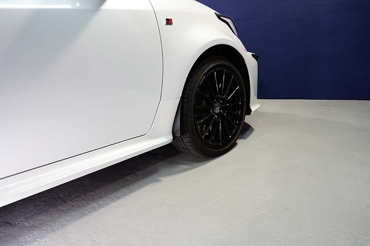 TOYOTA GR YARIS【Type:SERIES 10】Drycarbon front mad guard 2pcs/st739【for RHD&LHD】