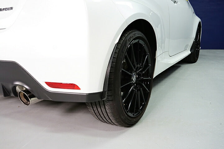 TOYOTA GR YARIS【Type:SERIES 10】Drycarbon rear mad guard 2pcs/st740【for RHD&LHD】