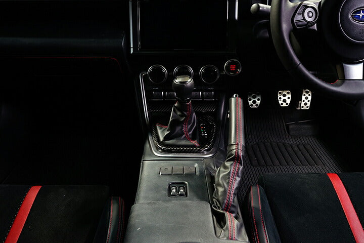 SUBARU BRZ【Type:ZD8】TOYOTA GR86 【Type:ZN8】Drycarbon shift panel cover for AT/st746【for RHD&LHD】