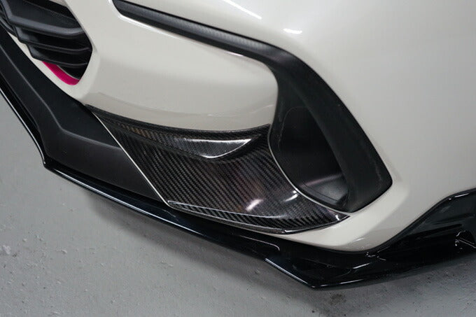 SUBARU BRZ【Type:ZD8】Drycarbon front bumper side cover for vehicles not equipped with accessory liner 2pcs /st748【for RHD&LHD】