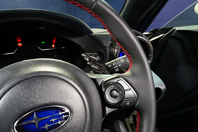 SUBARU BRZ【Type:ZD8】TOYOTA GR86 【Type:ZN8】Drycarbon paddle shift cover 2pcs for AT /st749【for RHD&LHD】
