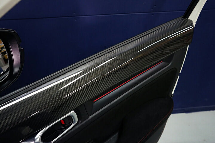 HONDA CIVIC/CIVIC Type R 【Type:FL】Drycarbon Front door trim cover 2pcs /st769【for RHD&LHD】