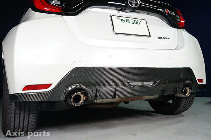 TOYOTA GR YARIS【Type:SERIES 10】Drycarbon Rear bumper cover 4pcs/st824【for RHD&LHD】