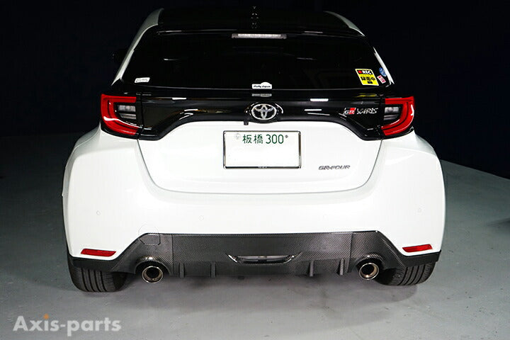 TOYOTA GR YARIS【Type:SERIES 10】Drycarbon Rear bumper cover 4pcs/st824【for RHD&LHD】