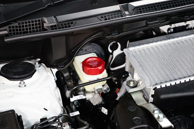 SUBARU BRZ【Type:ZD8】TOYOTA GR86 【Type:ZN8】Aluminum brake fluid tank cap cover 1pcs【for RHD&LHD】