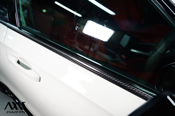 HONDA CIVIC/CIVIC Type R 【Type：FL】Drycarbon door molding cover 6pcs/st829【for RHD&LHD】