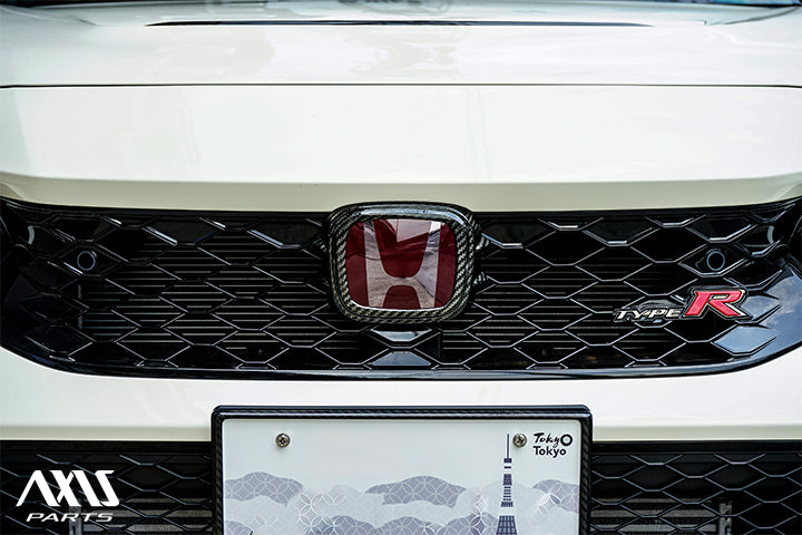 HONDA CIVIC Type R 【Type：FL5】Drycarbon Front emblem cover/st1126【for RHD/LHD】