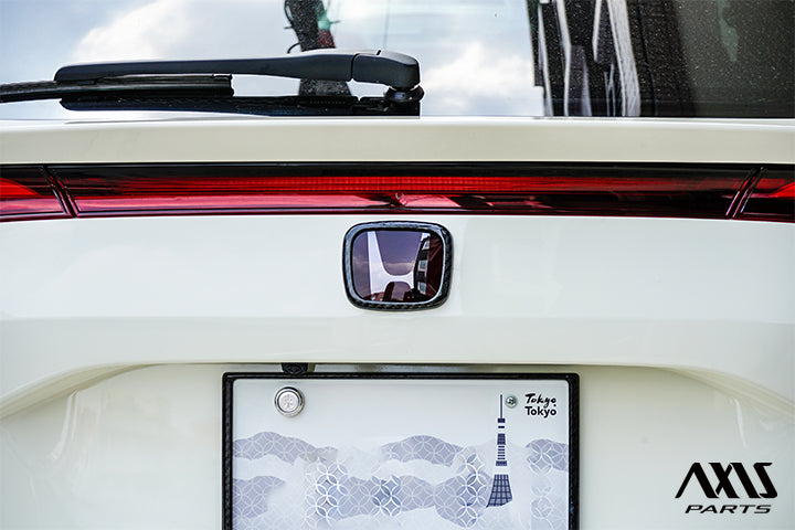 HONDA CIVIC Type R 【Type：FL5】Drycarbon rear emblem cover/st1127【for RHD/LHD】