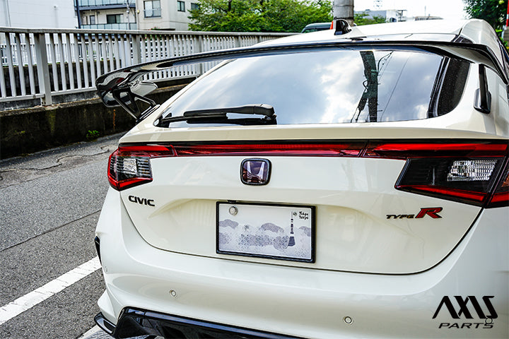 HONDA CIVIC Type R 【Type：FL5】Drycarbon rear emblem cover/st1127【for RHD/LHD】