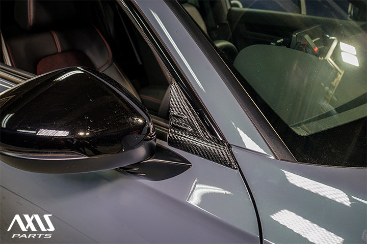 HONDA CIVIC/CIVIC Type R 【Type：FL】Drycarbon Side A-pillar cover 2pcs/st958【for RHD&LHD】