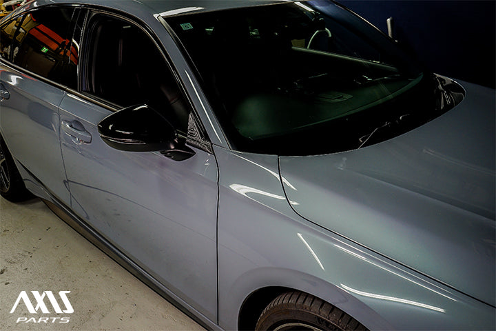 HONDA CIVIC/CIVIC Type R 【Type：FL】Drycarbon Side A-pillar cover 2pcs/st958【for RHD&LHD】