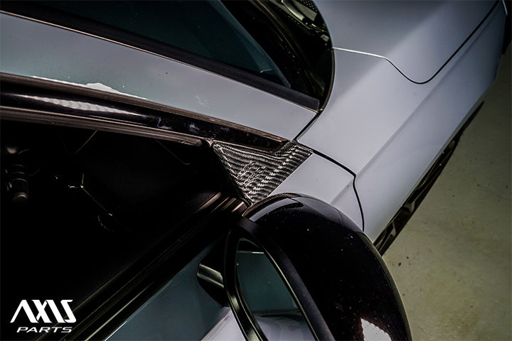 HONDA CIVIC/CIVIC Type R 【Type：FL】Drycarbon Side A-pillar cover 2pcs/st958【for RHD&LHD】