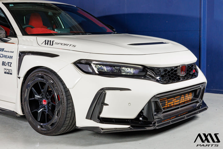 HONDA CIVIC Type R 【Type：FL5】Drycarbon Front duct cover 2pcs/st1138【for RHD/LHD】